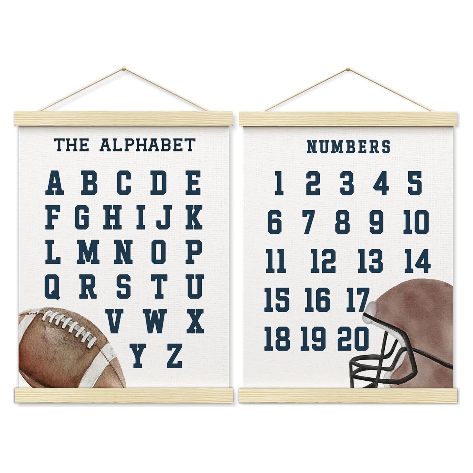 Póster de Alfabeto BONETAT para Niños 30.5x43.2cm