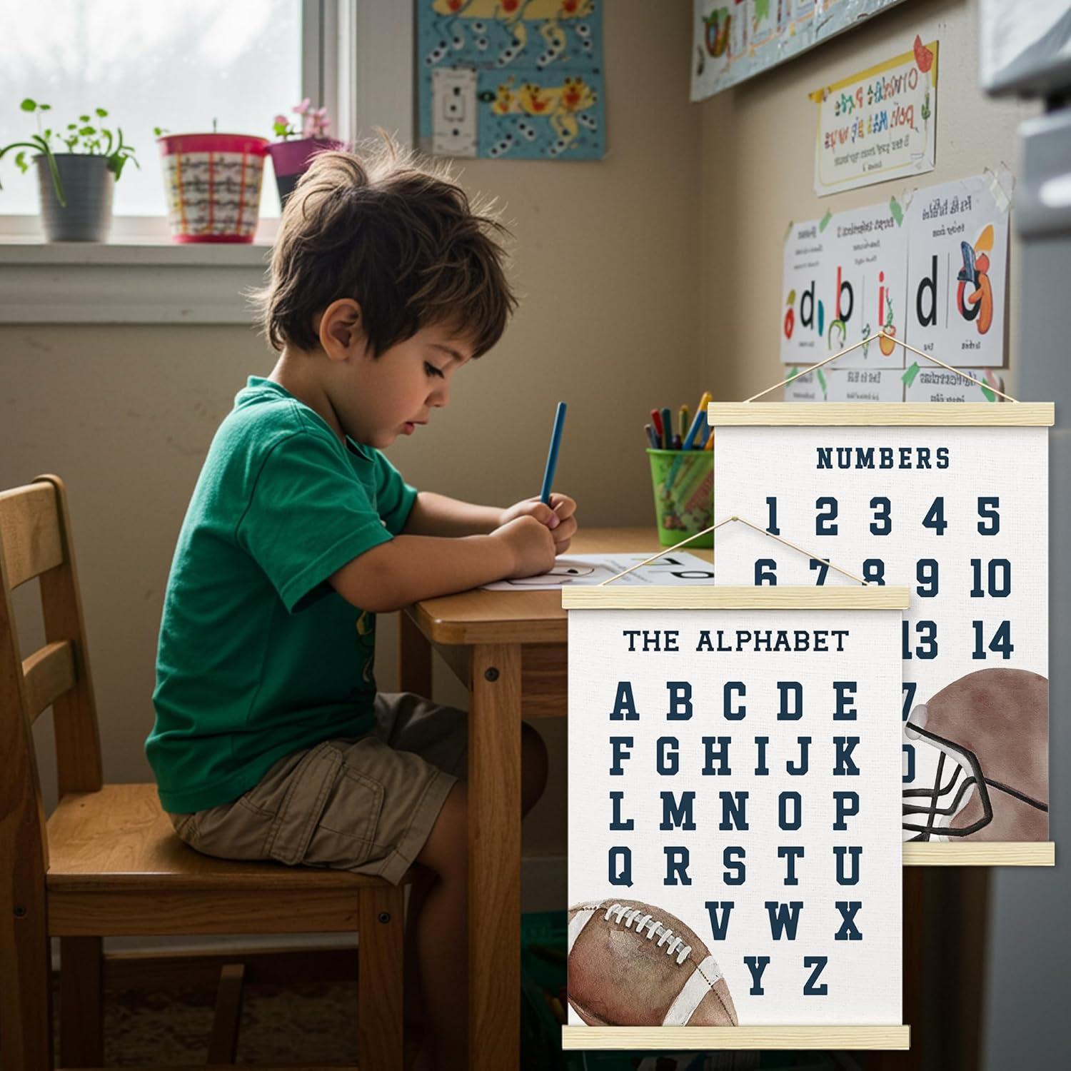 Póster de Alfabeto BONETAT para Niños 30.5x43.2cm