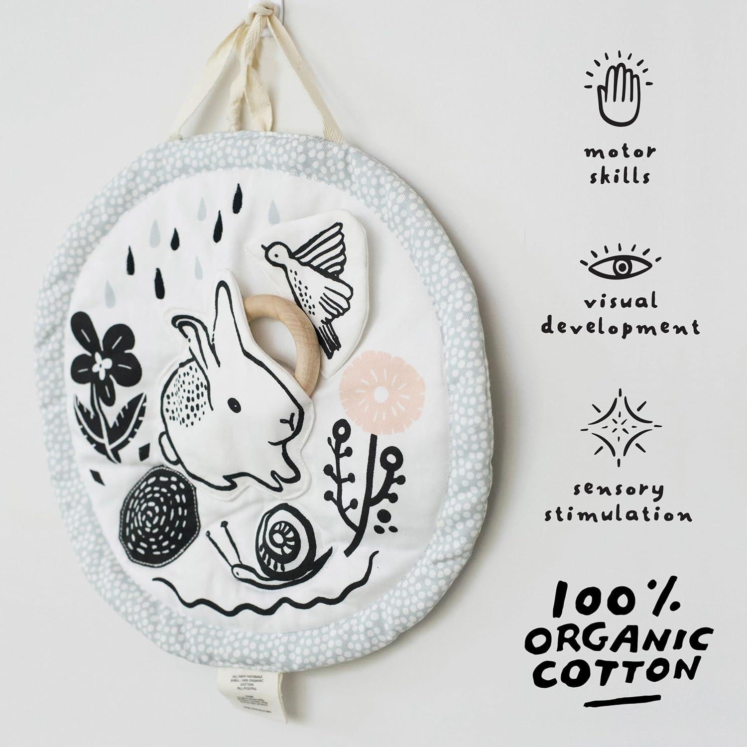 Alfombra de Actividad Orgánica Wee Gallery Meadow para Bebés