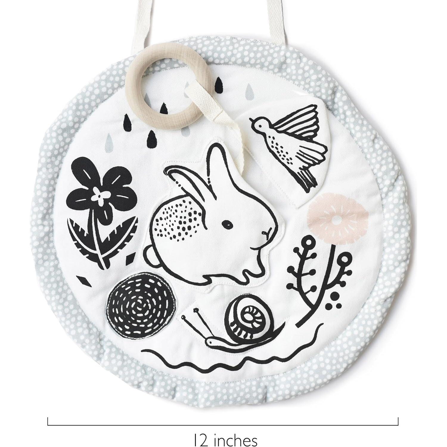 Alfombra de Actividad Orgánica Wee Gallery Meadow para Bebés