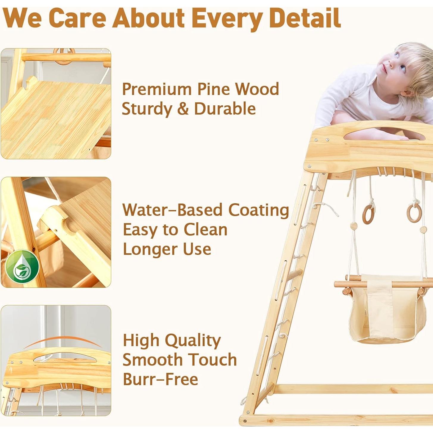 Parque Infantil Interior 7 en 1 FUNLIO para Niños 2-5 Años