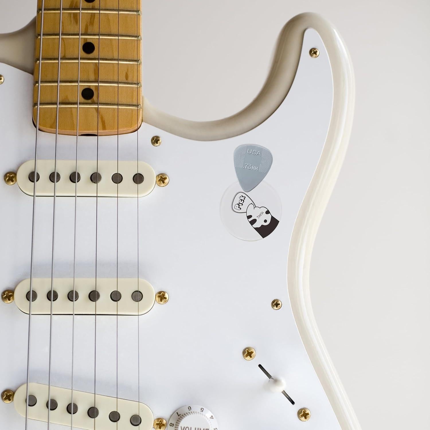 Soporte Adhesivo para Púas de Guitarra Timita - Amarillo