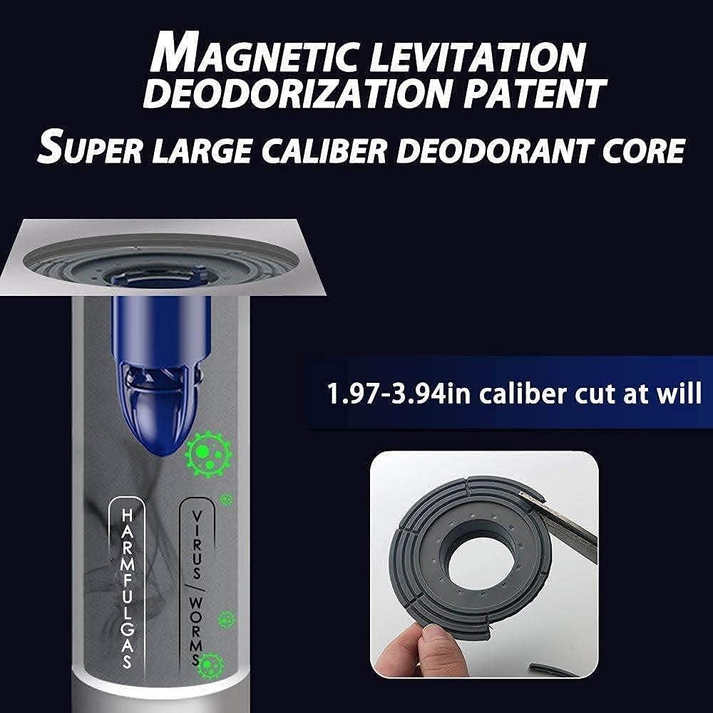 Desagüe de Ducha SALUKO Válvula Magnética Drenaje Rápido