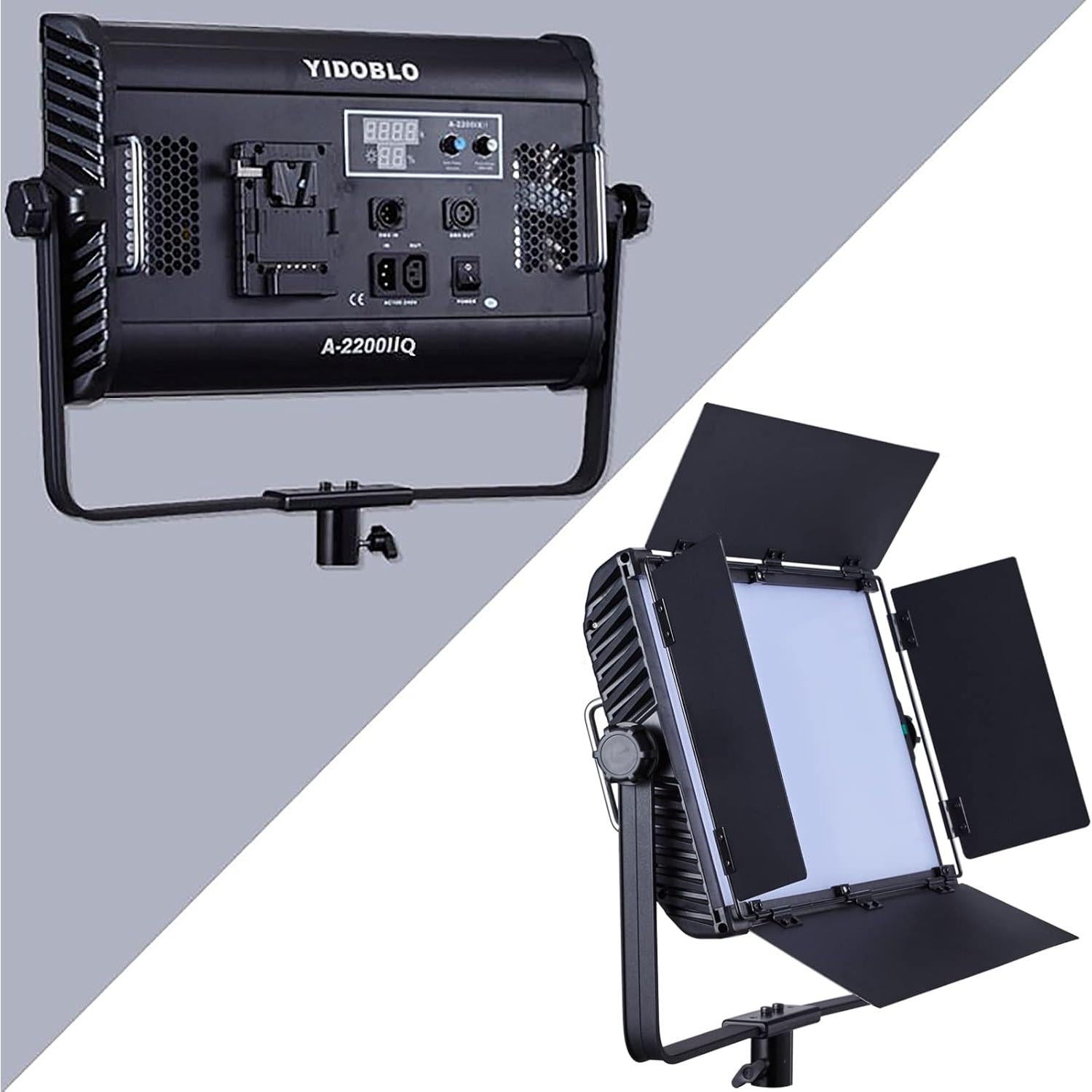 Kit de Iluminación LED Bi Color Yidoblo A-2200IIQ 100W Regulable