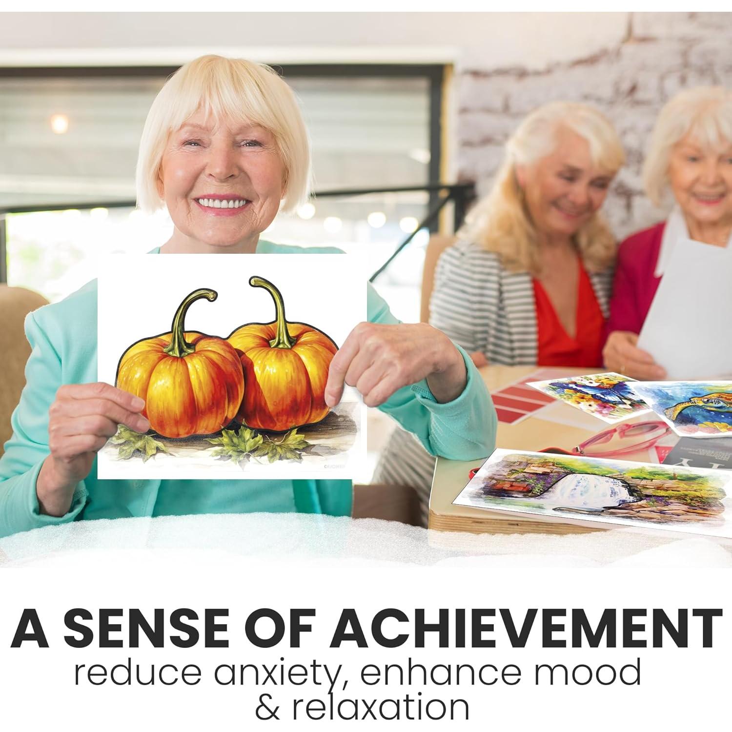 Kit de Pintura con Agua QUOKKA para Demencia - 10 Piezas