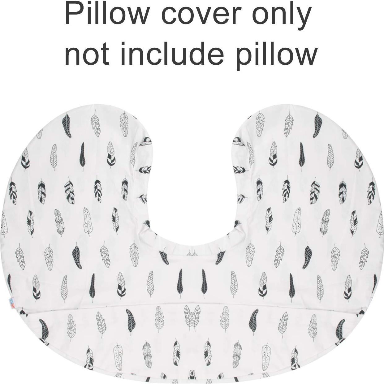 Funda de Almohada de Lactancia ALVABABY Algodón Orgánico 50.8x40.6cm