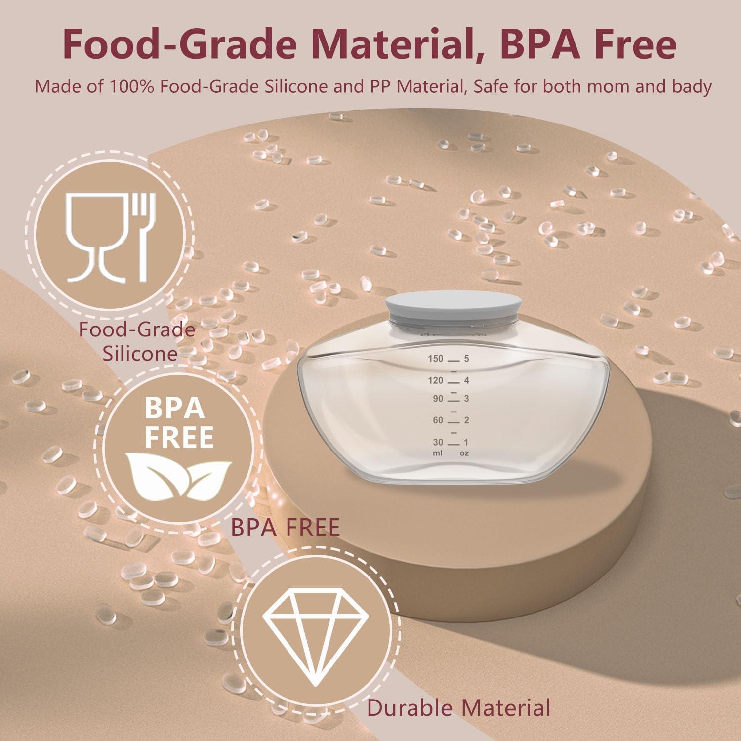 Colector de Leche Materna BDICOVE M9 Mejorado 150ml Silicona