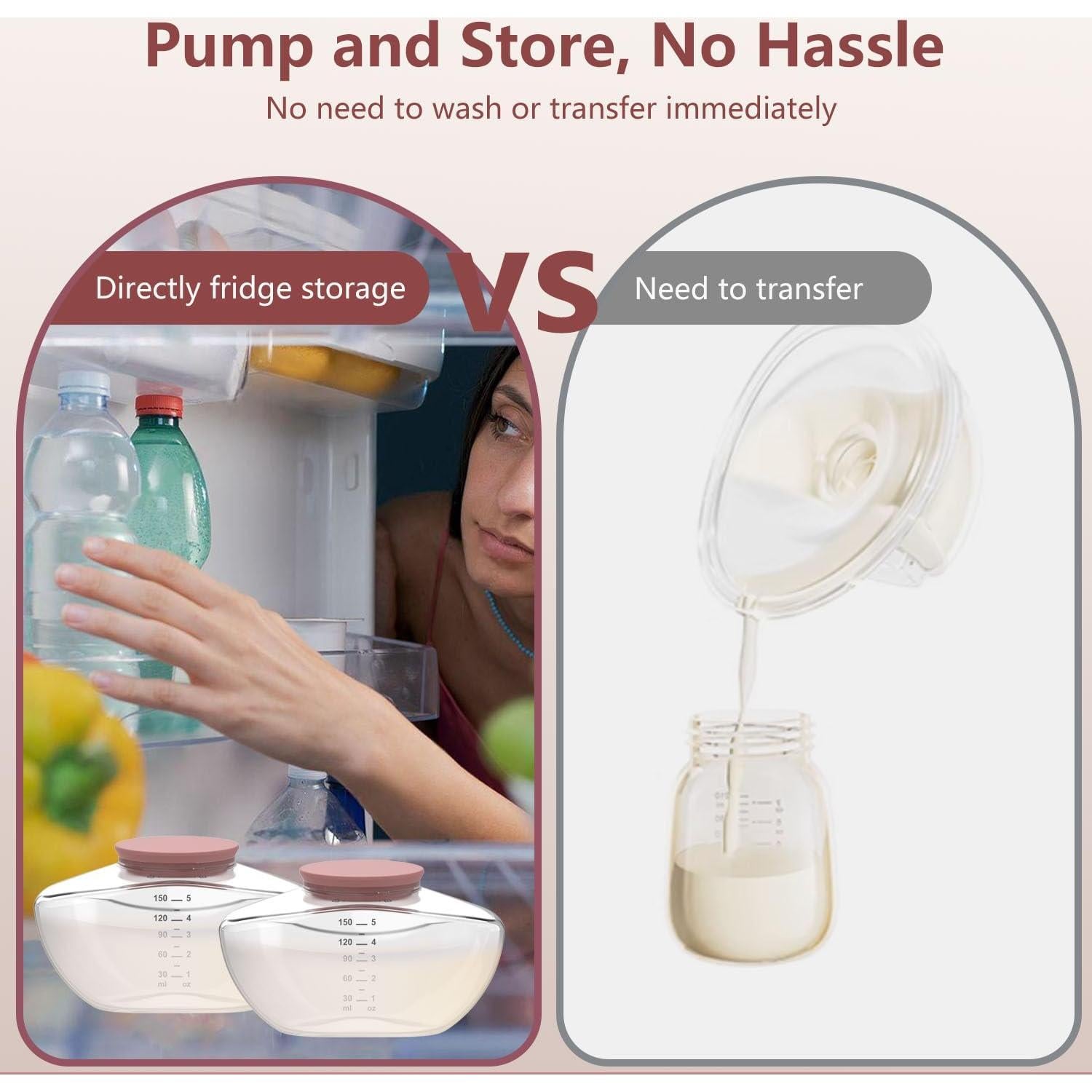 Colector de Leche Materna BDICOVE M9 Mejorado 150ml Silicona