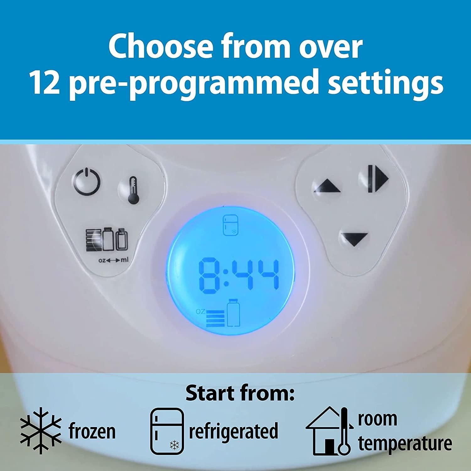 Calentador de Leche Materna Dr. Brown's Milk Spa + 4 Botellas 120 mL