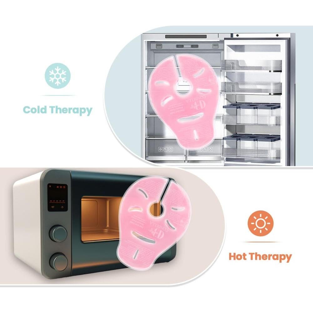 Kit de Terapia para Senos Conbella - 2 Paquetes Rosa + Almohadillas