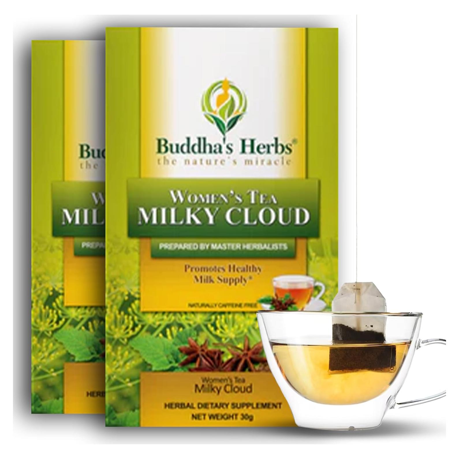 Té de Lactancia Nube Lechosa Buddha's Herbs - 40 Bolsitas