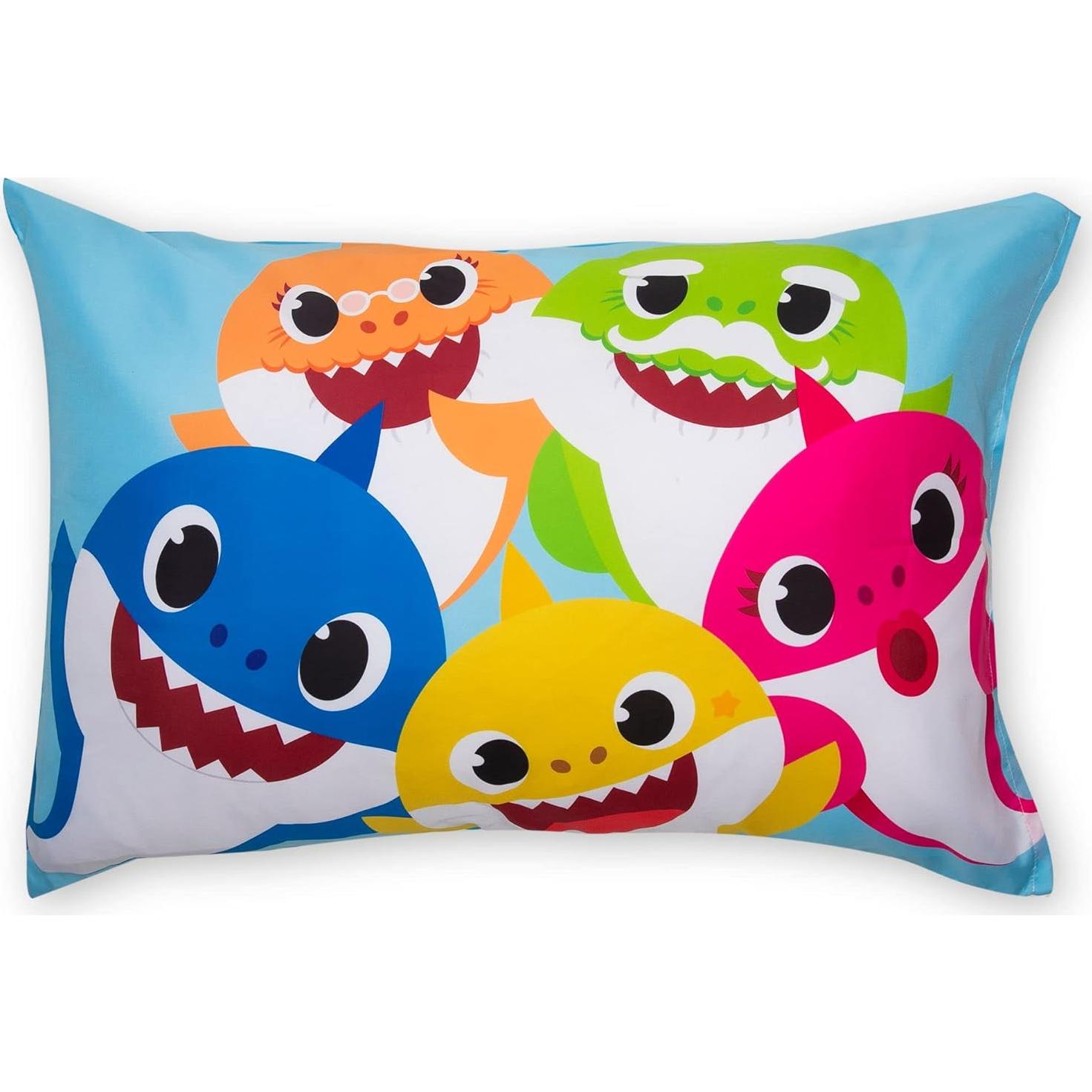 Juego de Sábanas Baby Shark 2 Piezas - Poliester Lavable