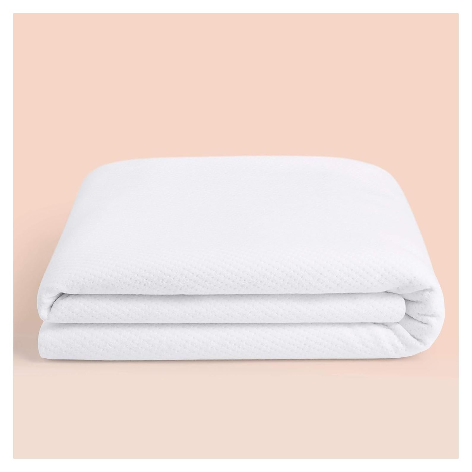 Protector de Colchón Impermeable Casper Individual Blanco