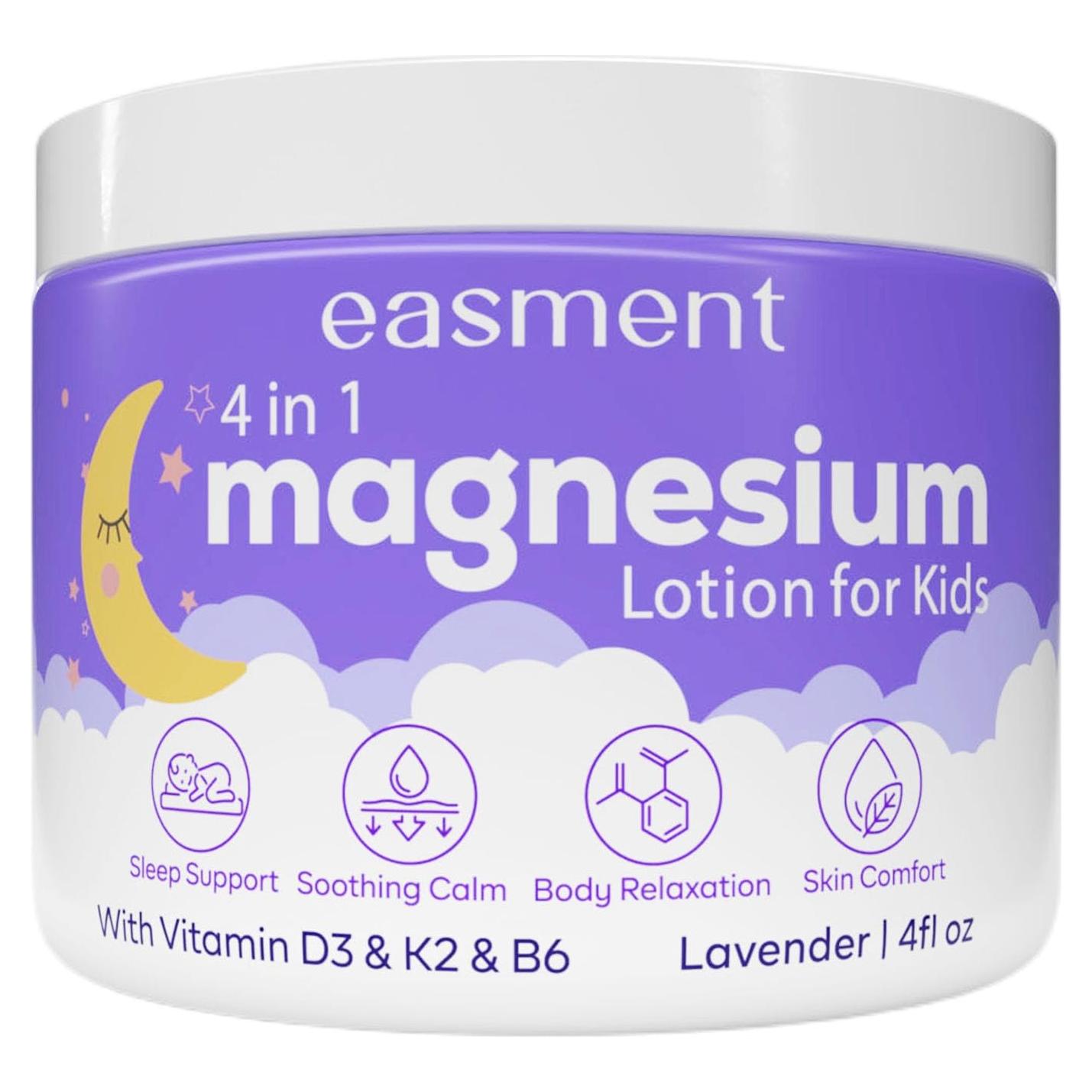 Loción de Magnesio Easment 118 ml para Sueño y Calma Niños