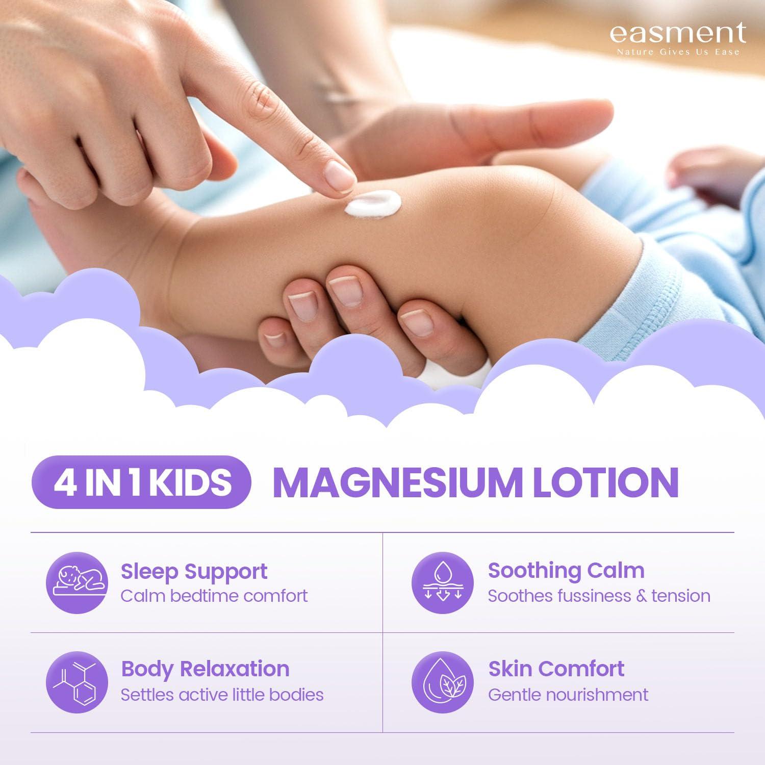 Loción de Magnesio Easment 118 ml para Sueño y Calma Niños