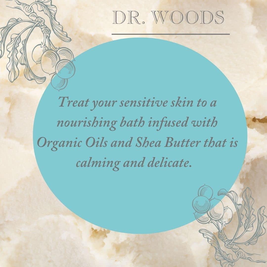 Jabón Suave para Bebés Dr. Woods 149.69g Sin Fragancia