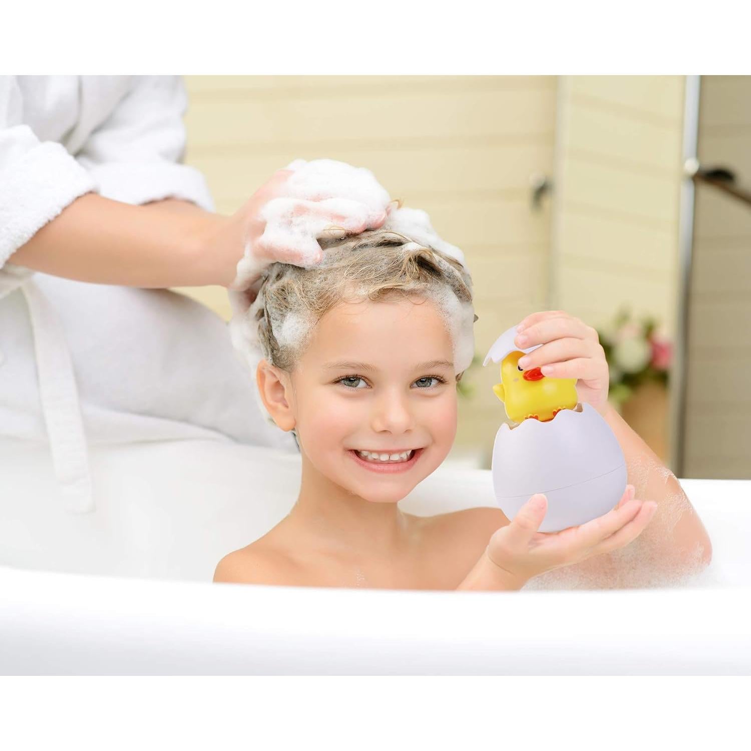 Juguetes de Baño UAHAPY - Huevos de Pascua con Patos - 119g