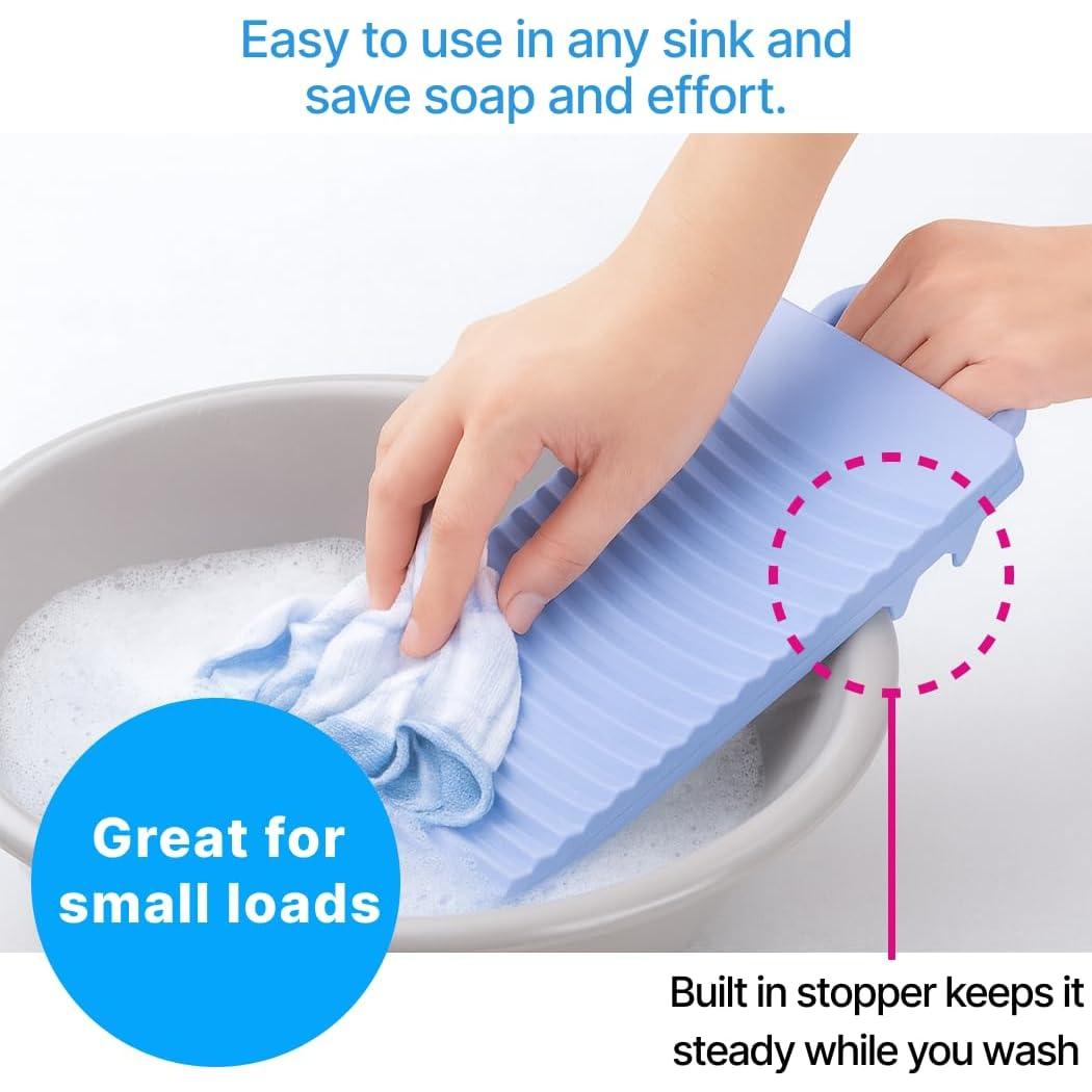 Tabla de Lavado Plástica Japonesa SANADA 33x15 cm Portátil