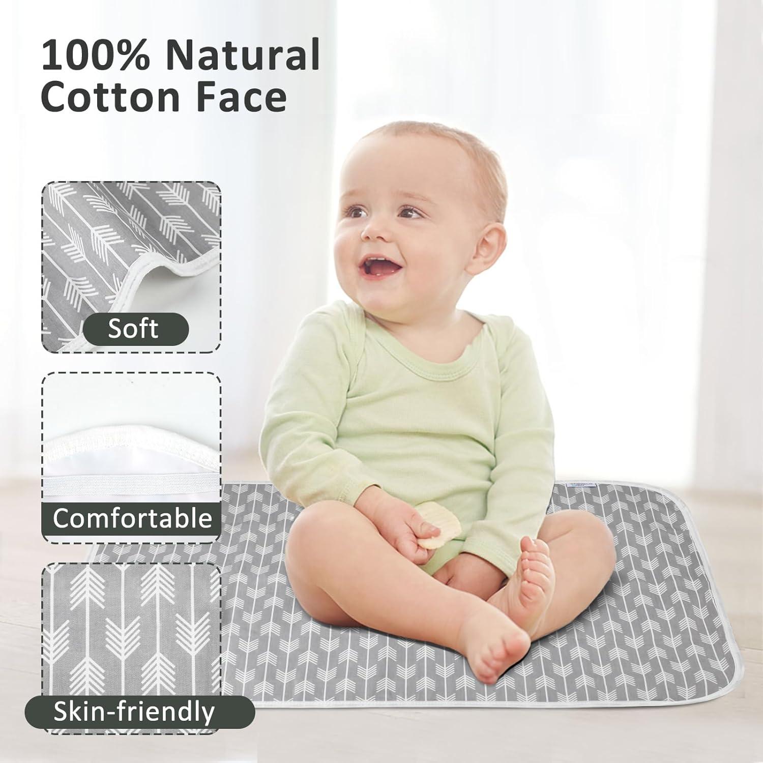 Alfombrilla Cambiadora de Bebé Reutilizable 54.9x80 cm - Flechas