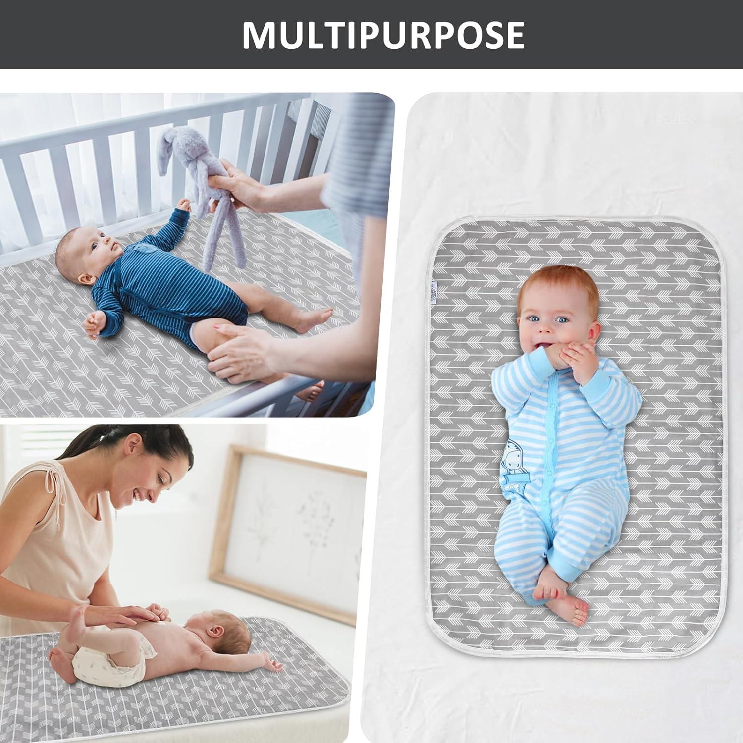 Alfombrilla Cambiadora de Bebé Reutilizable 54.9x80 cm - Flechas