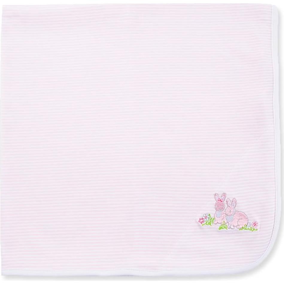 Manta de Envueltura 100% Algodón Little Me Conejitos 76x69cm