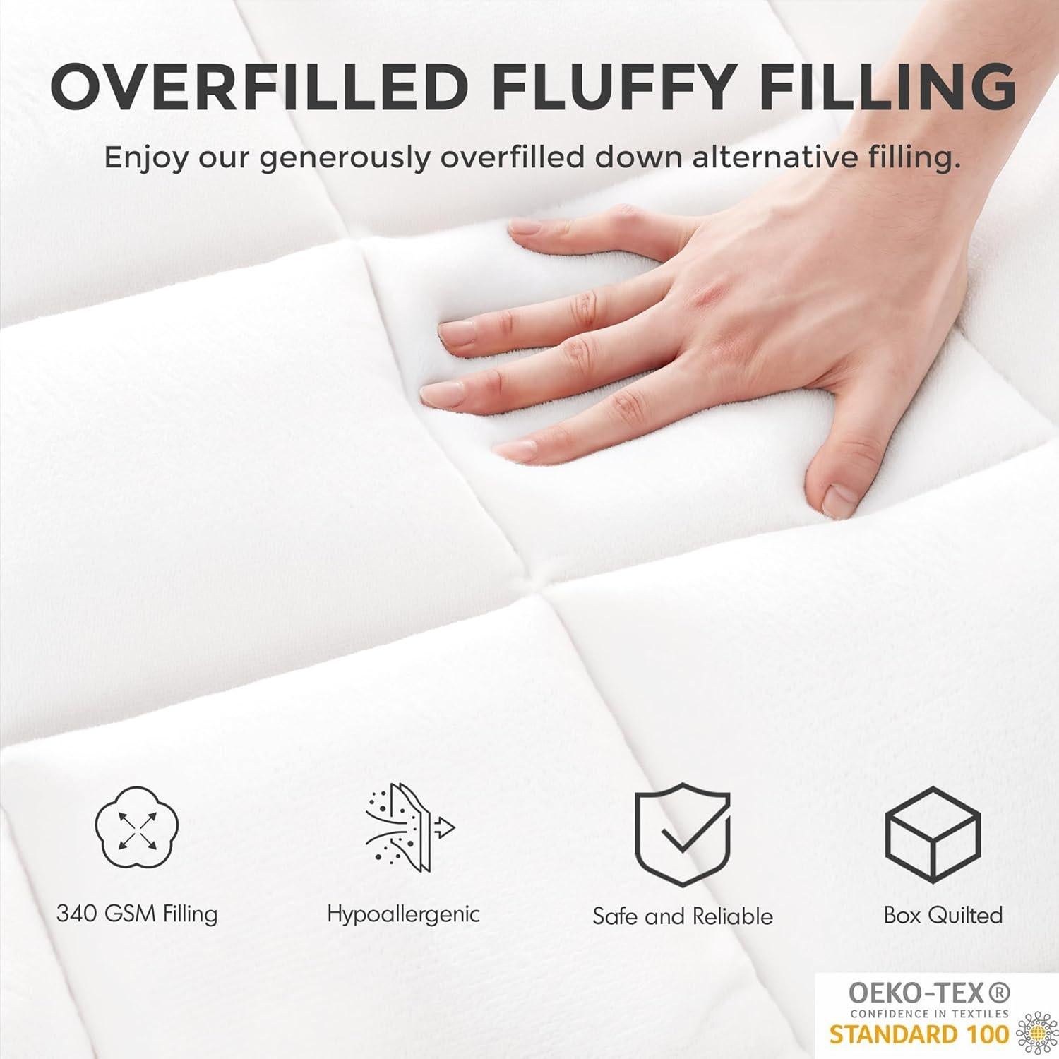 Almohadilla de Colchón Impermeable Madison Park Doble 190.5x99.06 cm