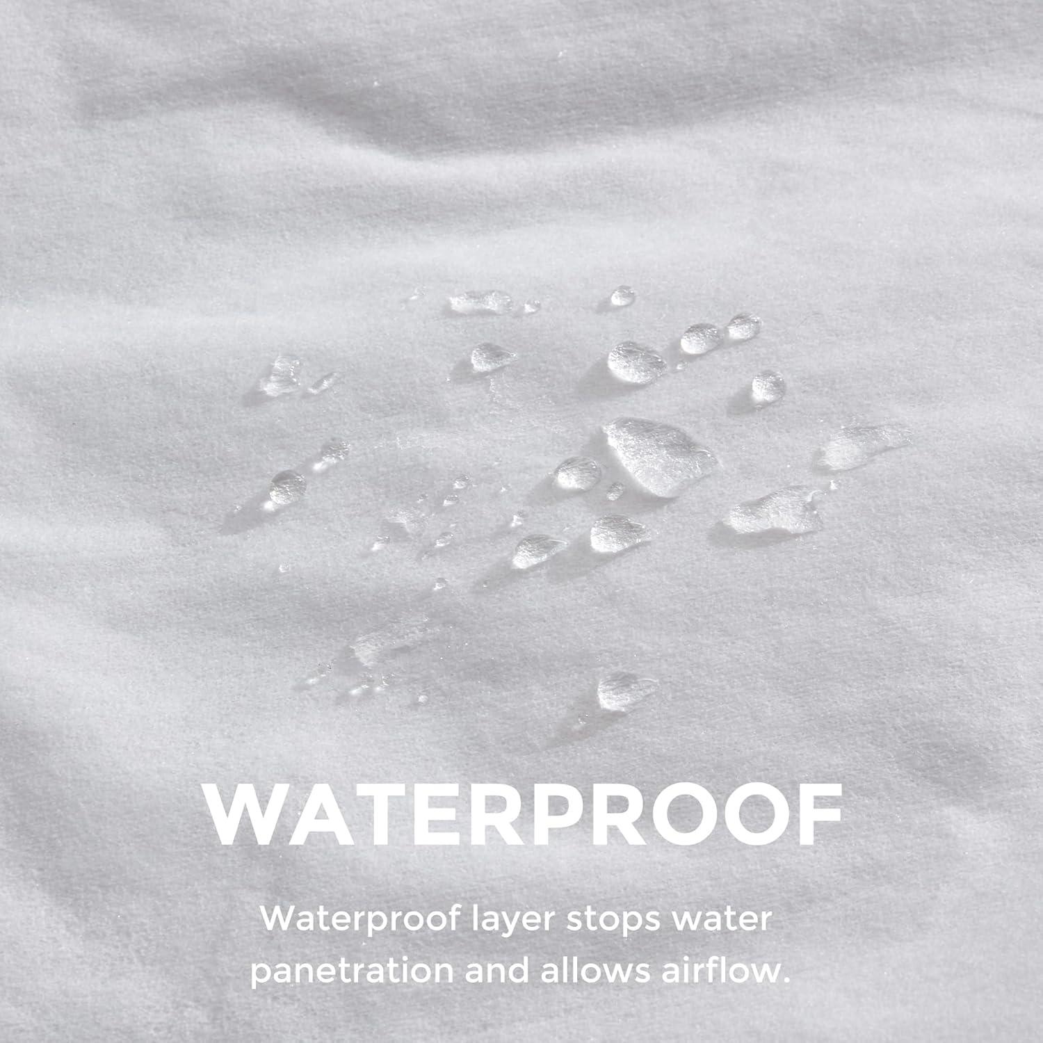 Almohadilla de Colchón Impermeable Madison Park Doble 190.5x99.06 cm