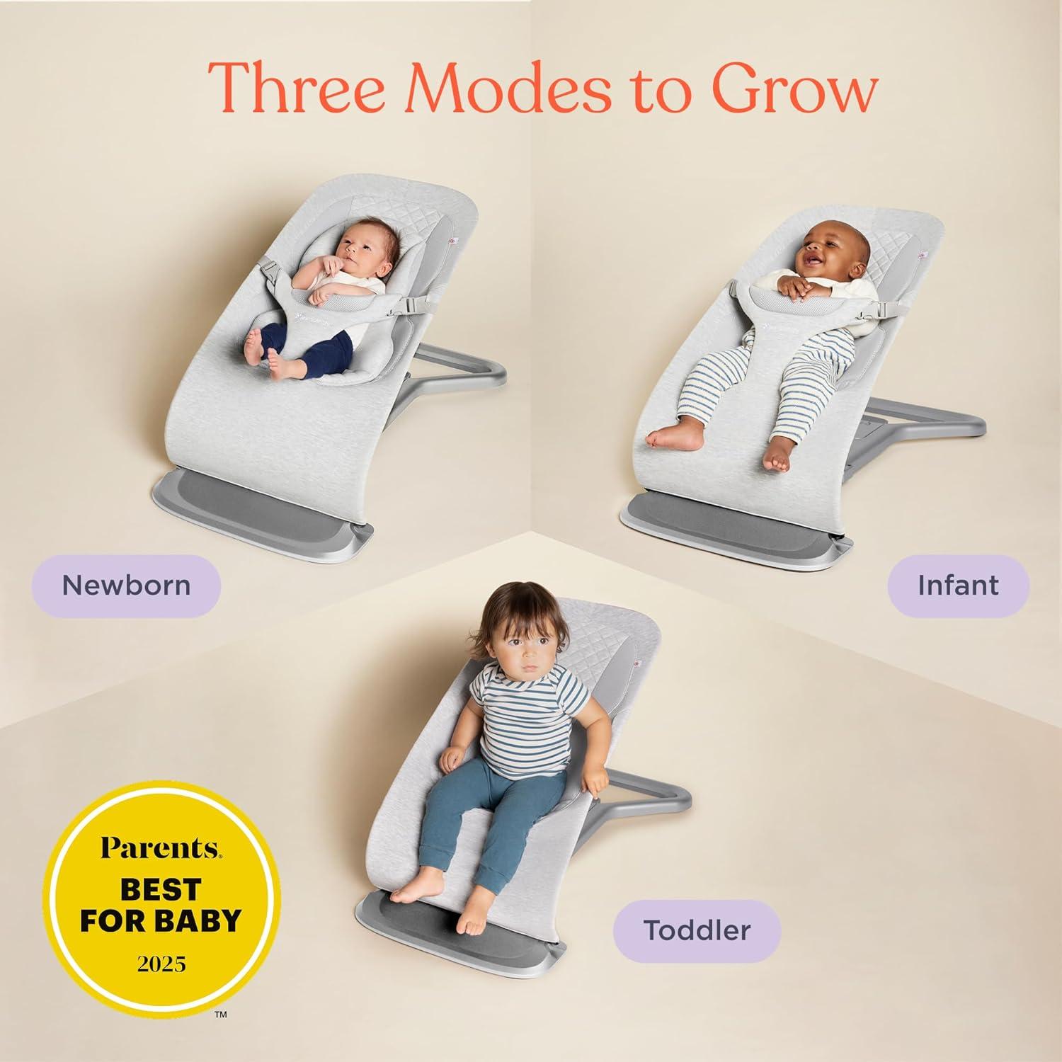 Ergobaby Evolve 3-en-1 Asiento de Balanceo Camel - Ajustable