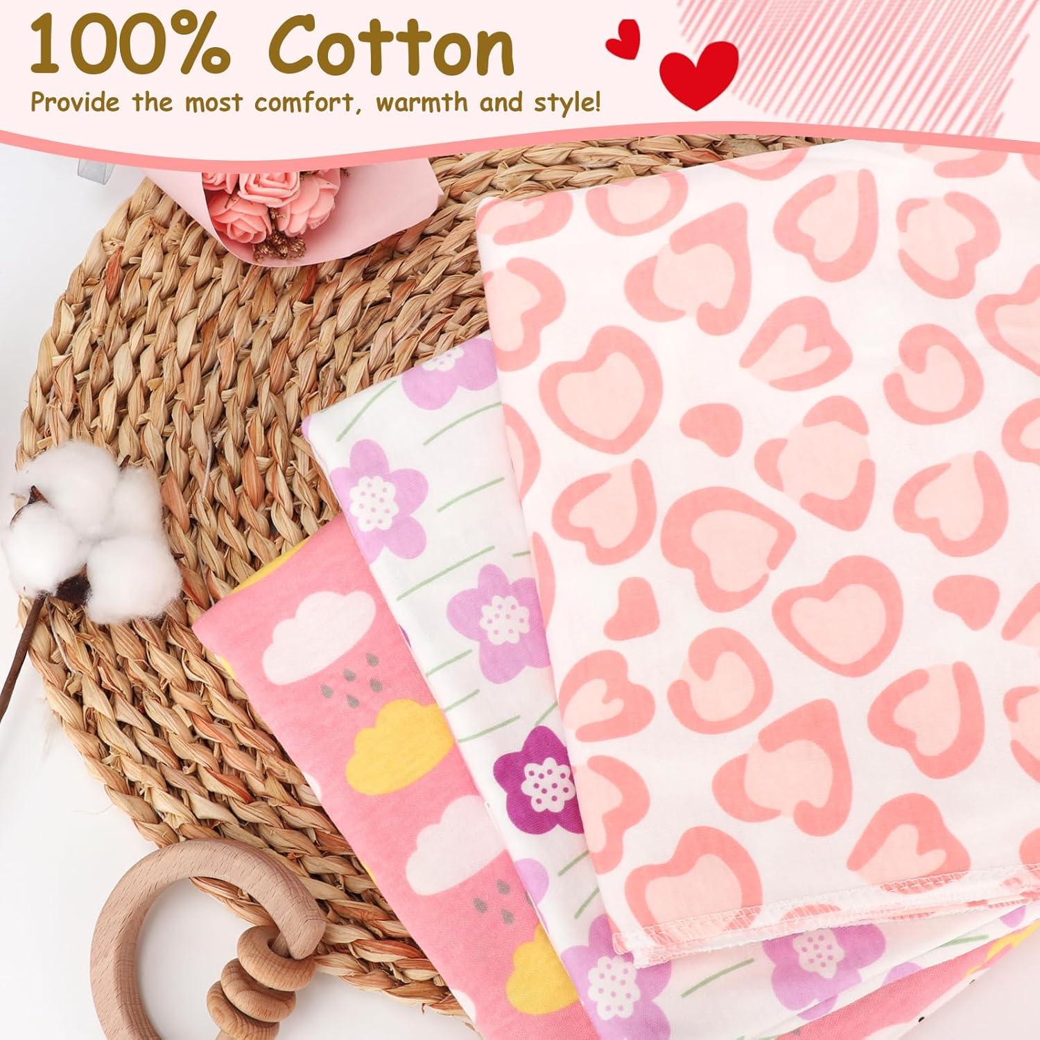 Conjunto de Swaddle y Gorro de Algodón DRESHOW para Bebés