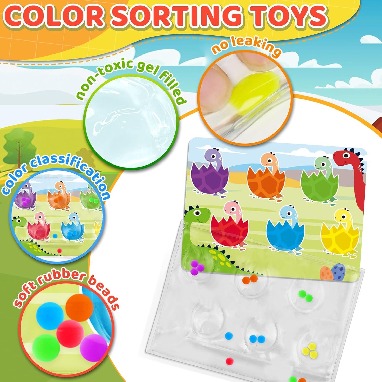 Juguete Sensorial 4 en 1 UIIOPJIOM para Niños 3-5 Años