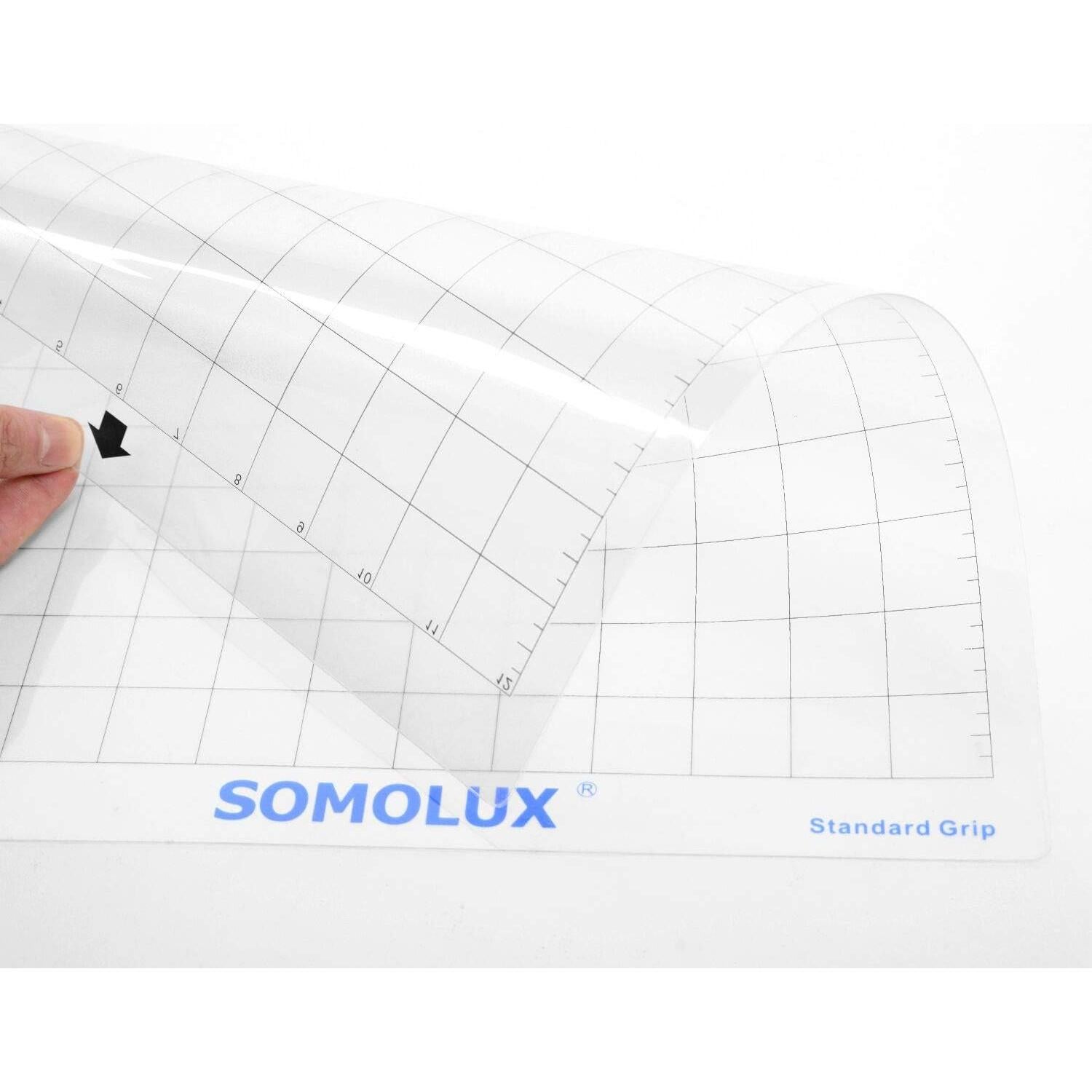Alfombrilla de Corte SOMOLUX 30.48x30.48 cm Transparente - Paquete de 3