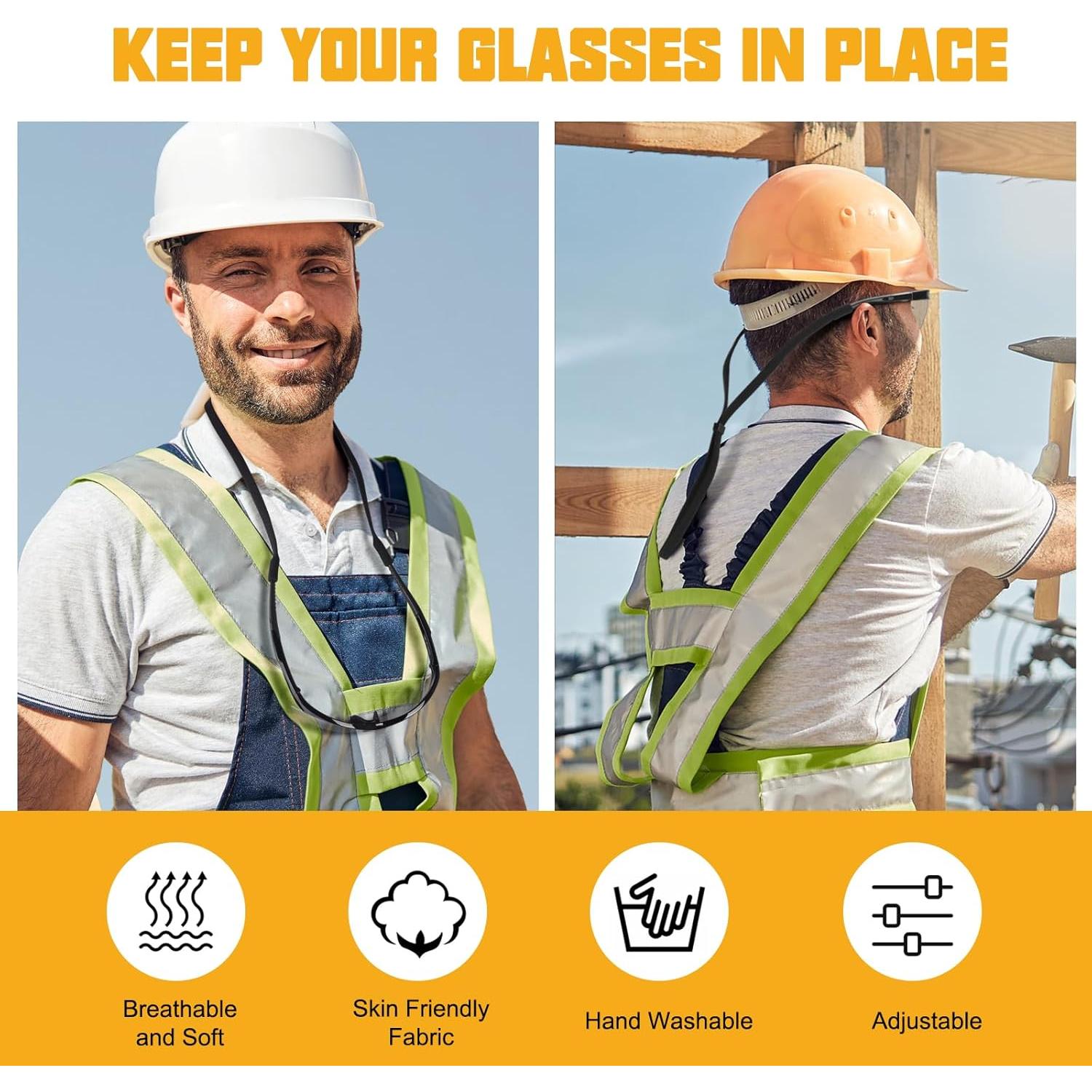 Gafas de Seguridad OXG Unisex ANSI Z87.1 12 Pcs Protección UV