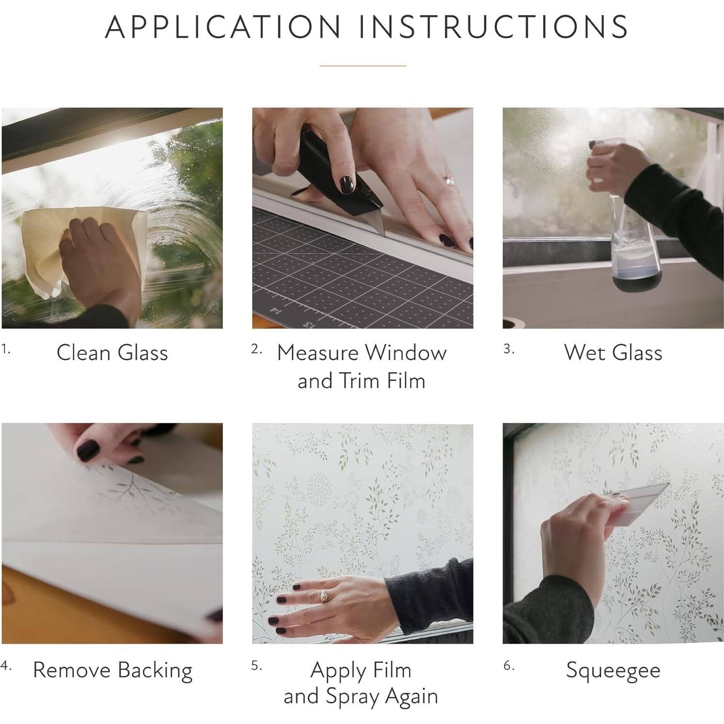 Película de Ventana Artscape Aster 61x91 cm Vinilo Texturizado