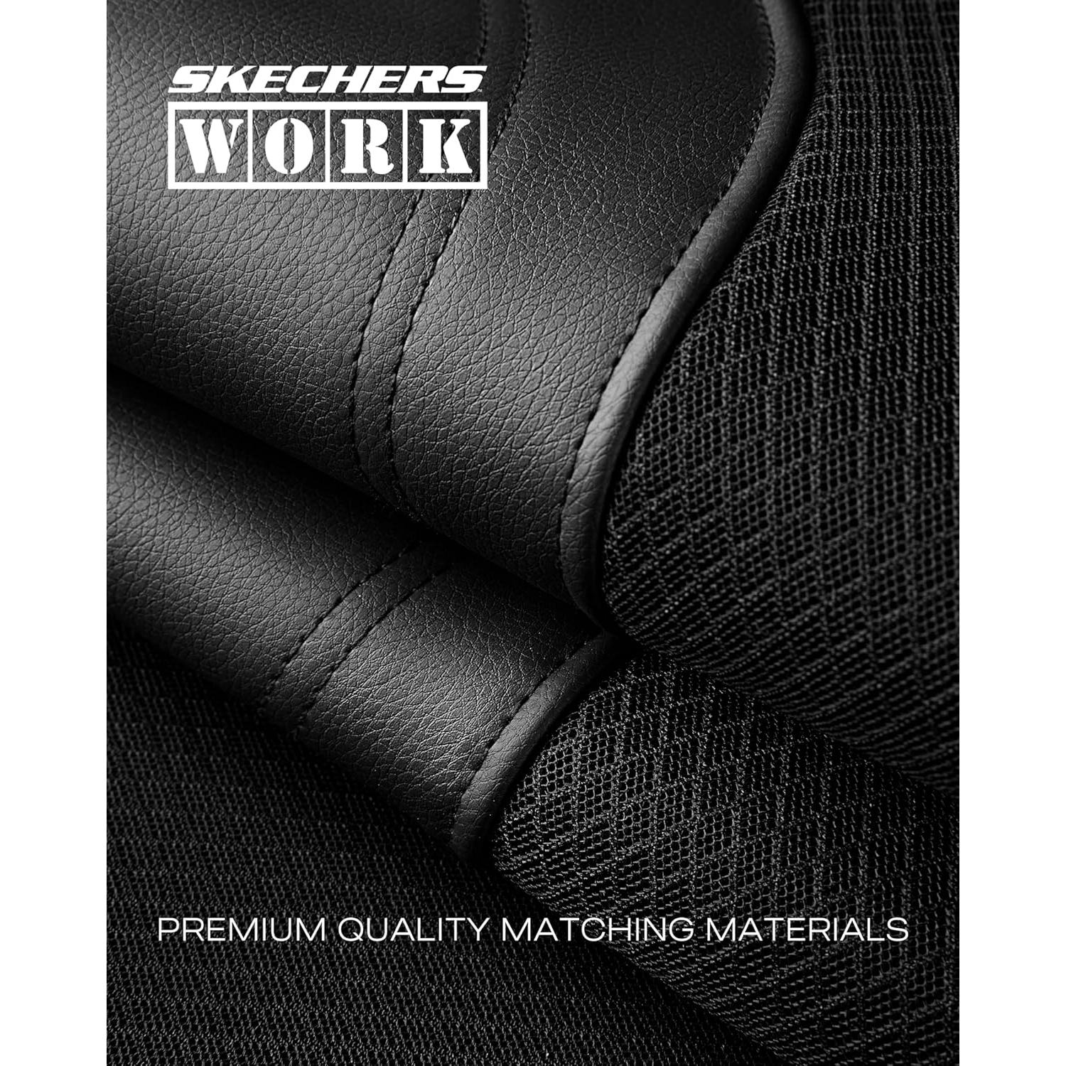 Funda de Asiento de Coche Skechers Work Beige y Negro Universal