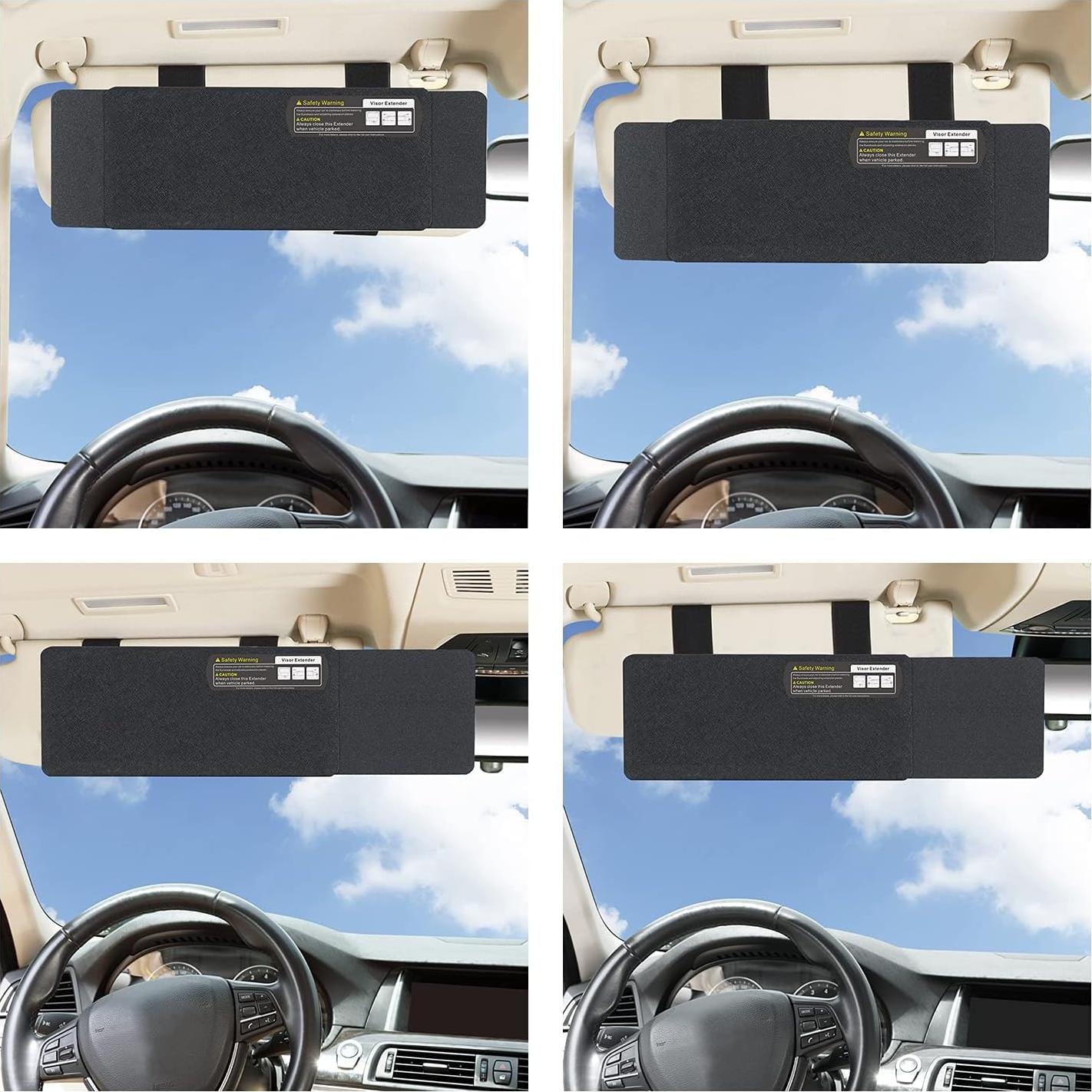 Extensor de Visera Solar FULLONG FL-7, Negro, UV Protector