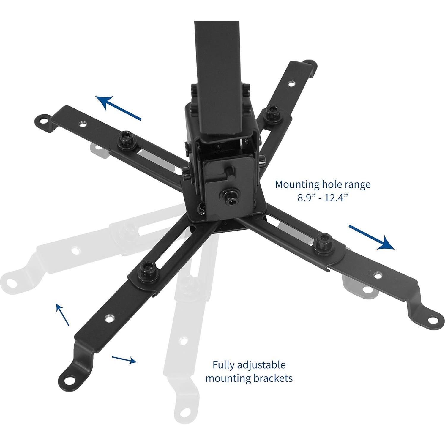 Soporte de Proyector Universal VIVO MOUNT-VP06B Ajustable Negro