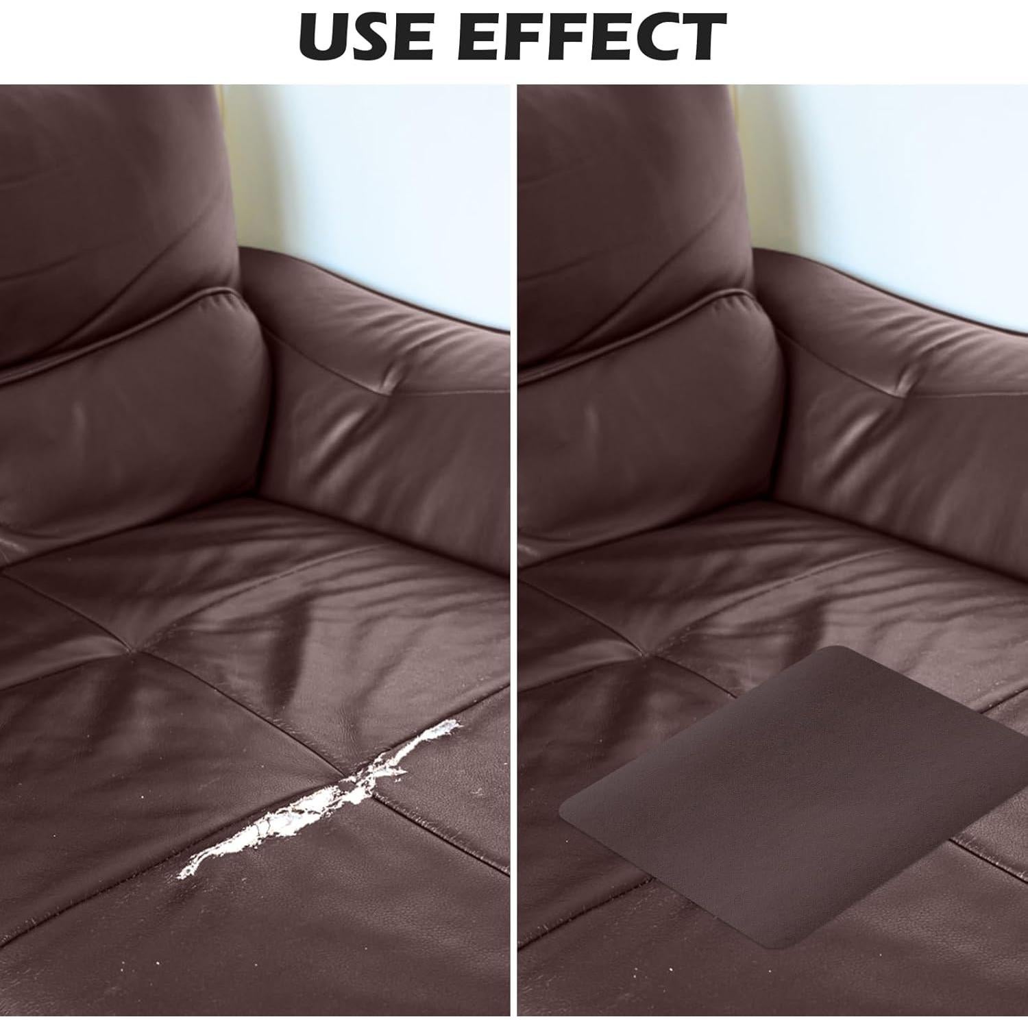 Kit de Reparación de Cuero Zinkooat 9.9x200.7 cm Marrón Oscuro