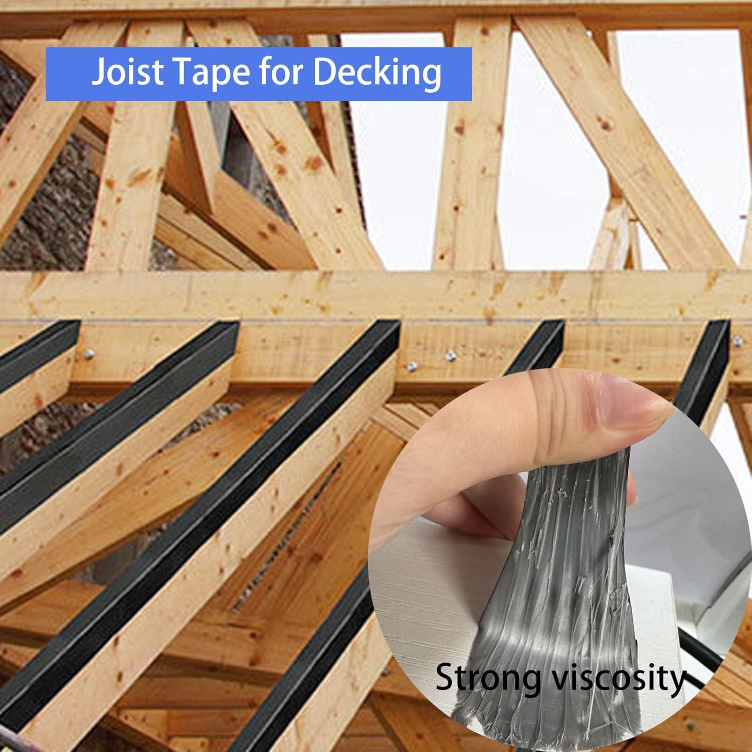 Cinta Butílica para Joist AMOGATO 5.08 cm x 15.24 m - Paquete de 10