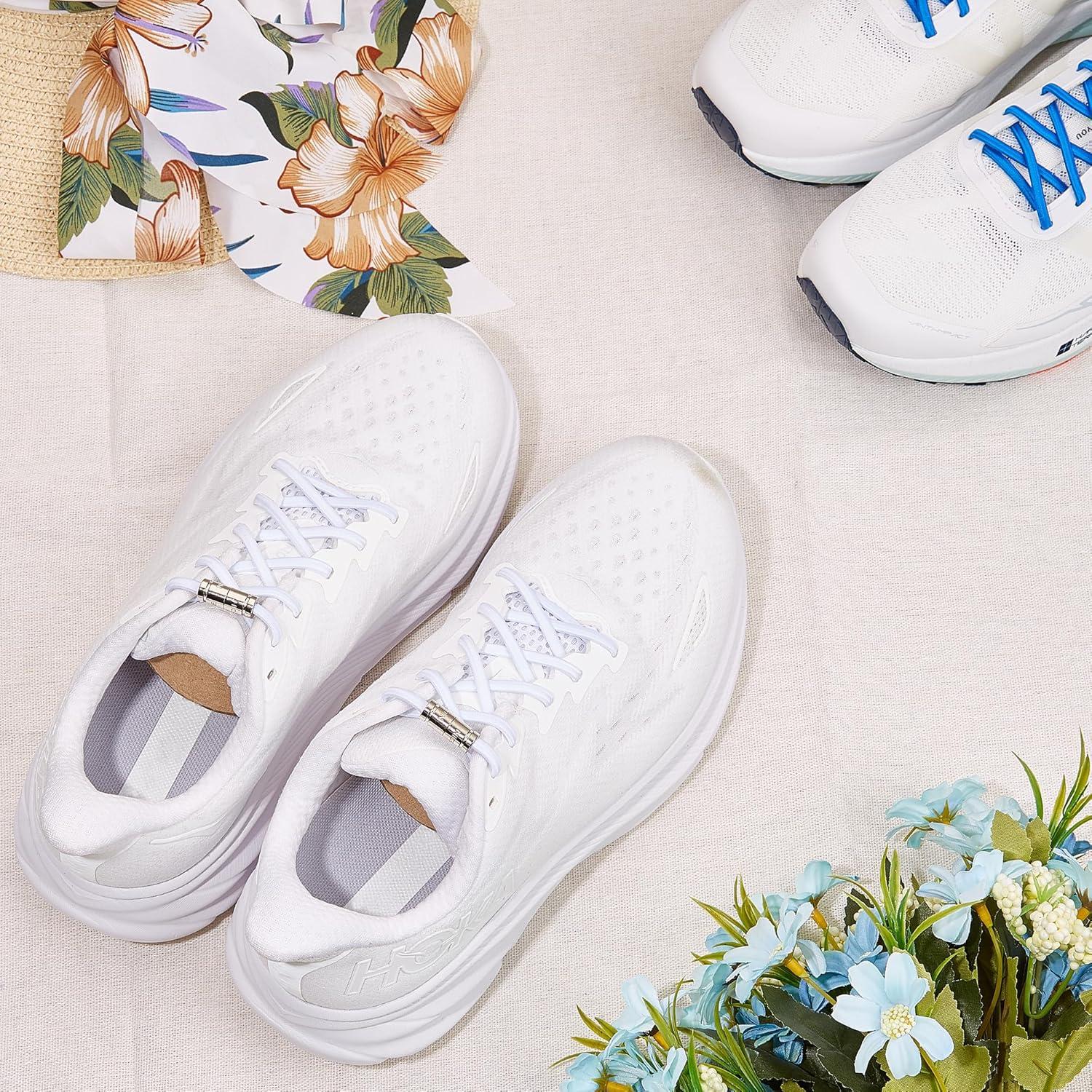 Cordones elásticos sin atar Anan520 para adultos y niños - Negro