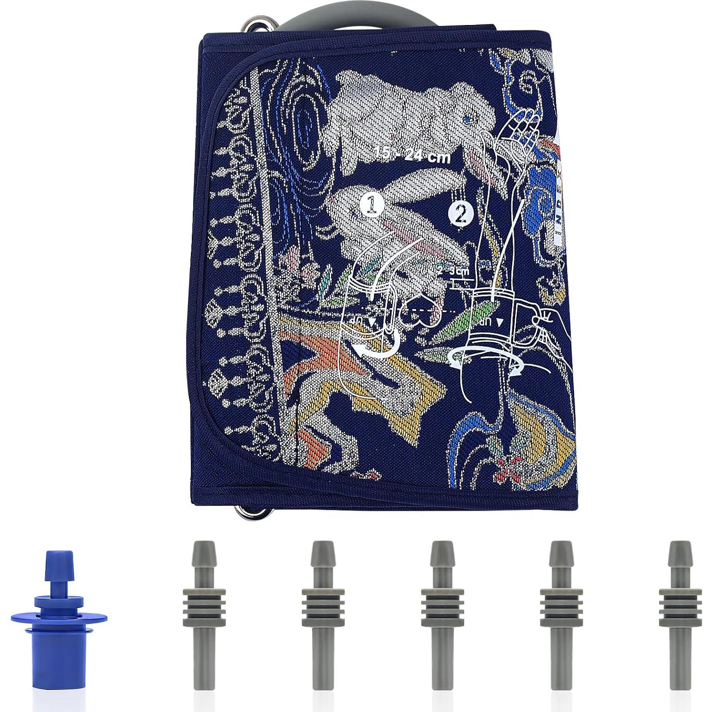 Manguito de Presión Arterial Pediátrico KIKEANG 15-24cm Azul