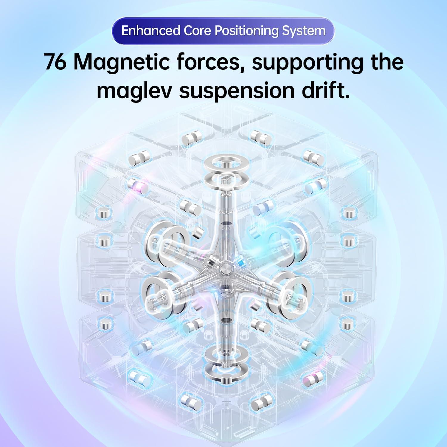 Cubo GAN 356 Maglev 3x3 Magnético Auto-Alineación 30°+