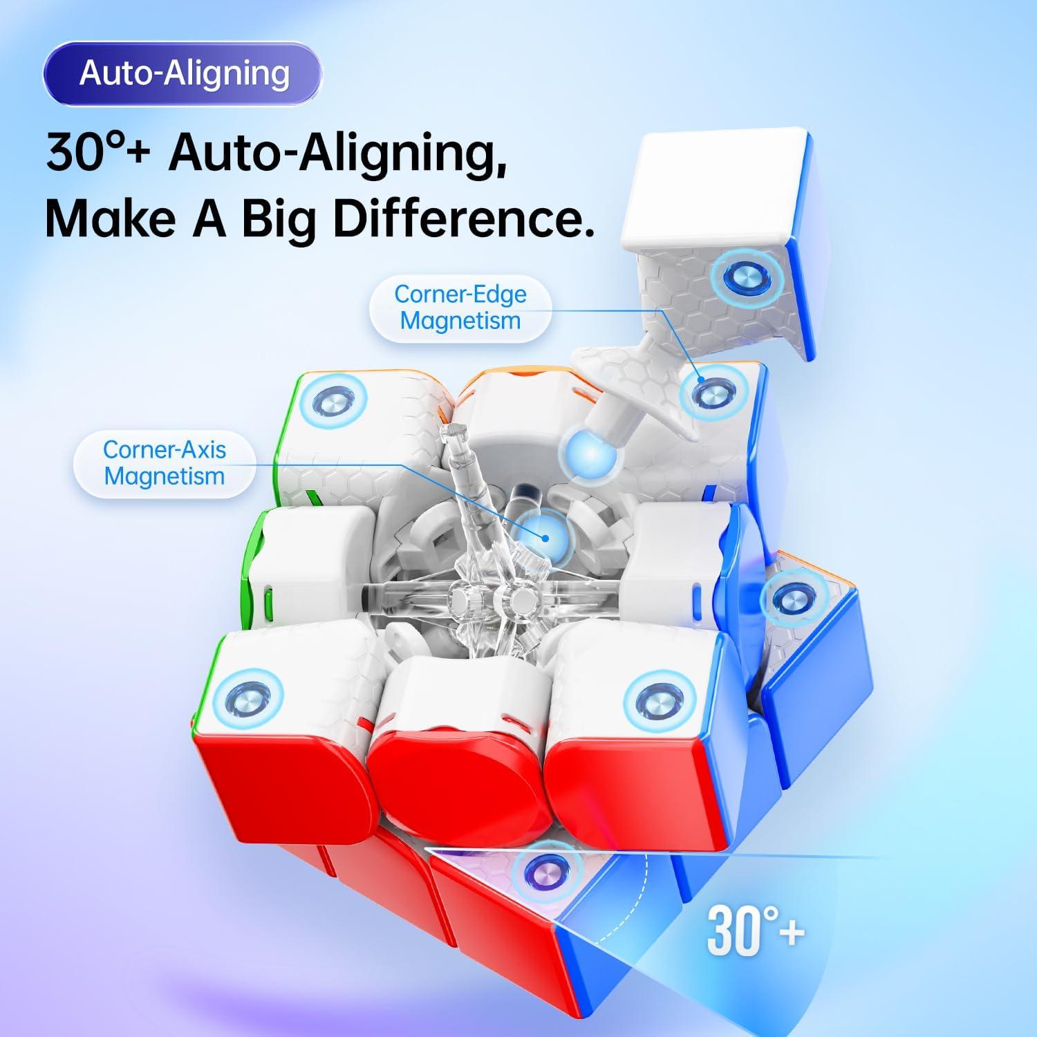 Cubo GAN 356 Maglev 3x3 Magnético Auto-Alineación 30°+