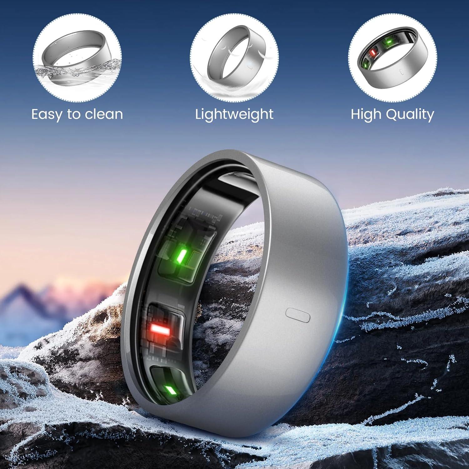 Cubiertas de Anillo Oura Ring Gen 4/3 - 5 Pack TPU Negro