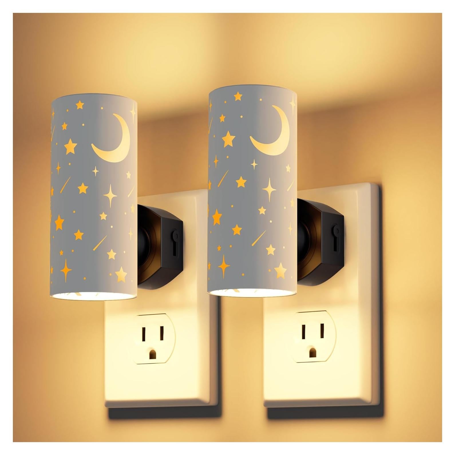 Luces Nocturnas LED DALUXshop 3000K Regulables 2 Piezas