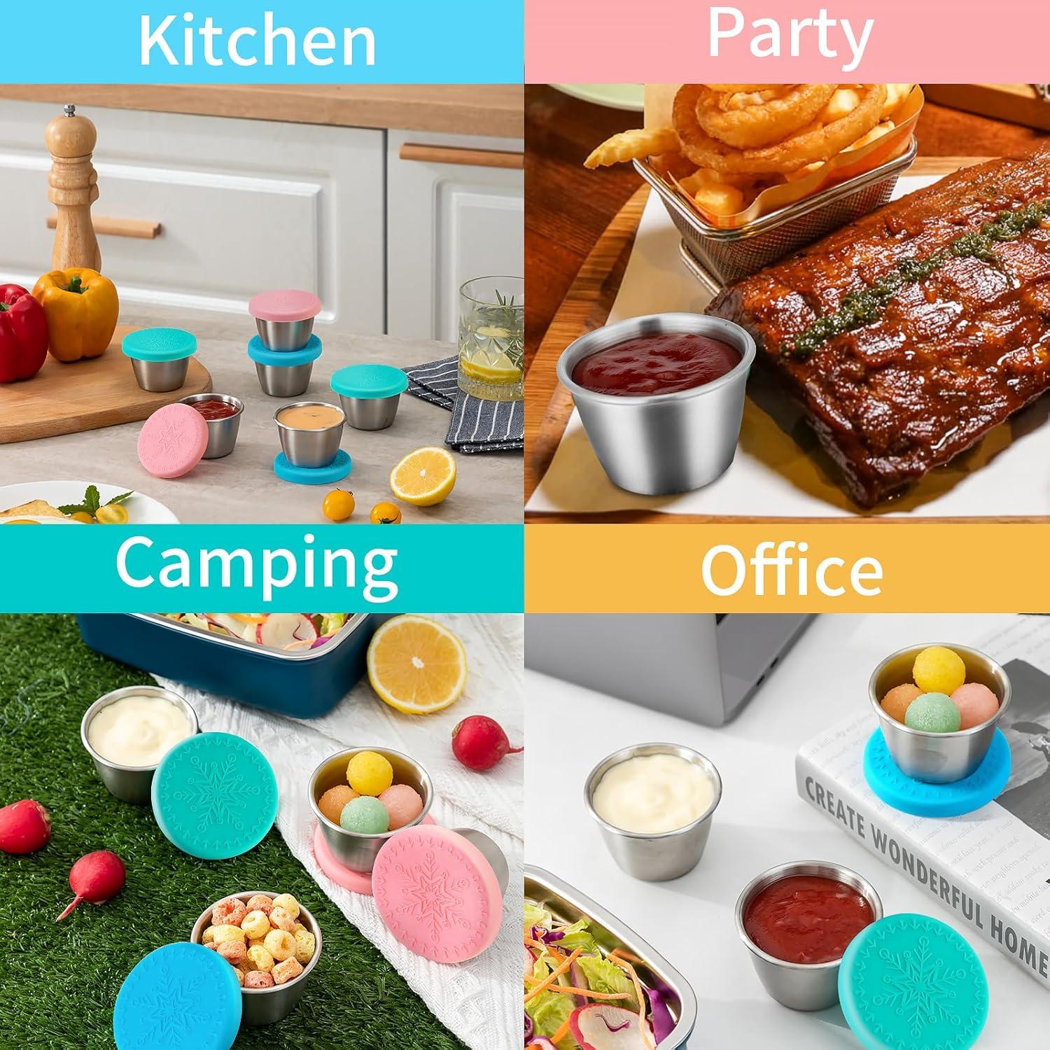 Contenedor de Aderezo Freshmage 6 Pack 70ml Acero Inoxidable