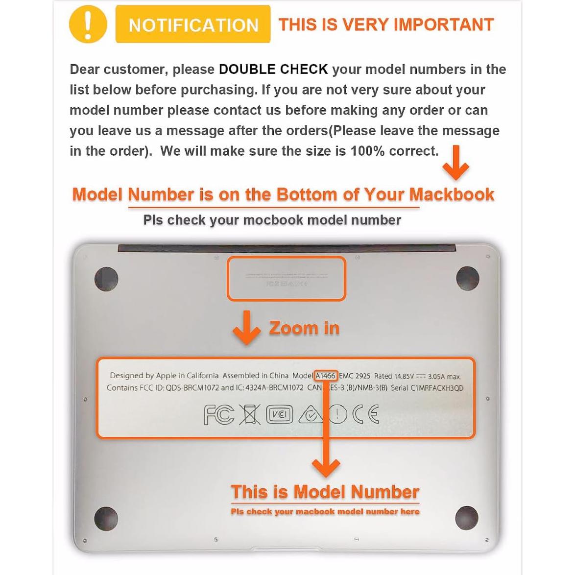 Funda KECC para MacBook Air 13.6" Madera de Nogal 2022-2025