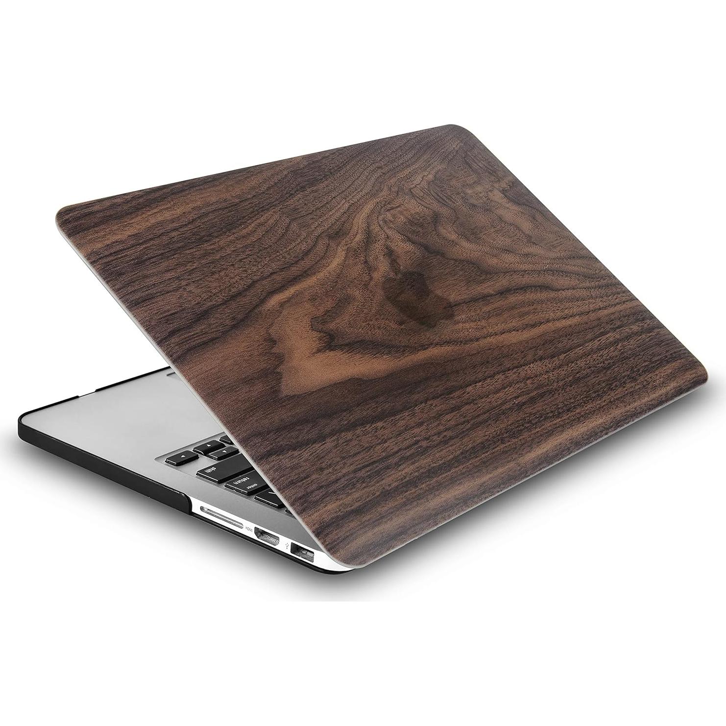Funda KECC para MacBook Air 13.6" Madera de Nogal 2022-2025