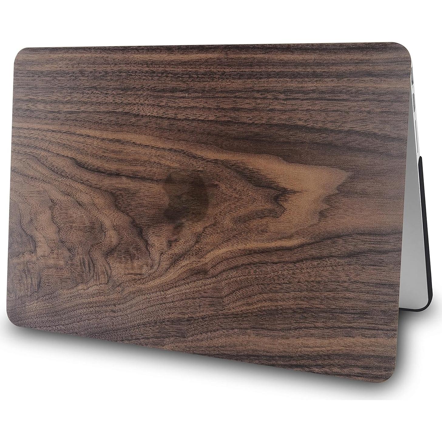 Funda KECC para MacBook Air 13.6" Madera de Nogal 2022-2025