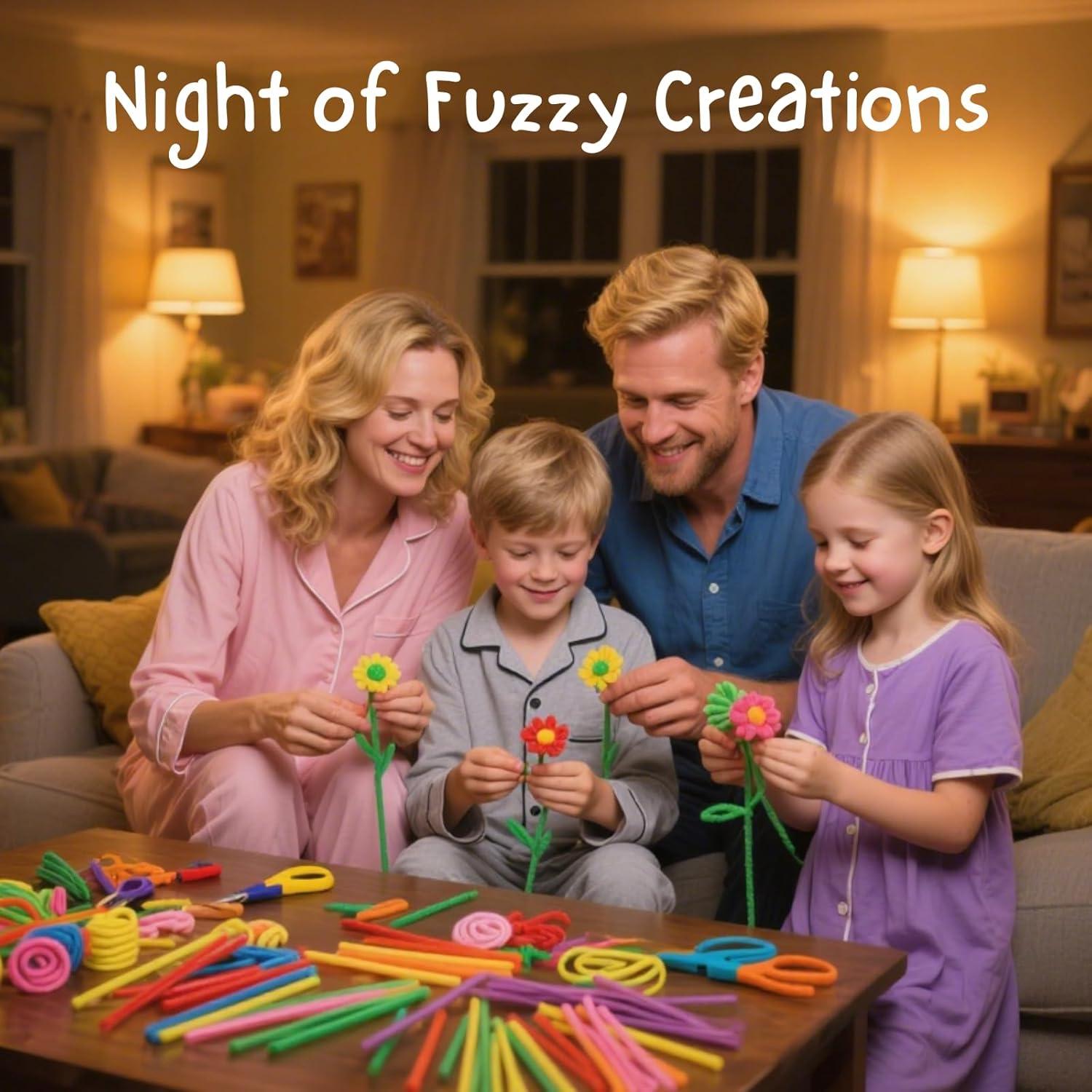 Kit de Limpiapipas Rosa Saccik 500 Piezas para Manualidades