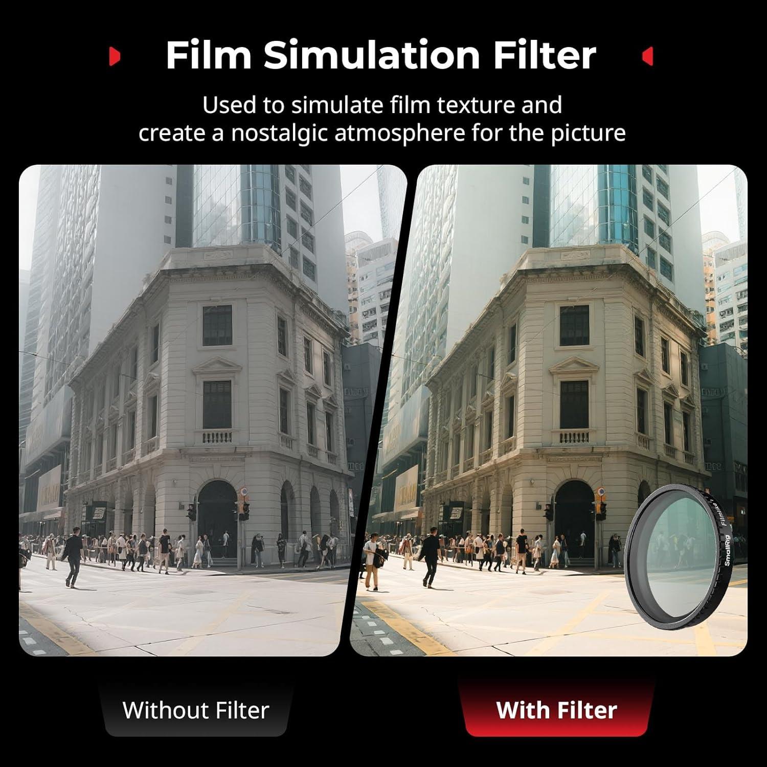 Kit de Filtros SmallRig 5 en 1 para DJI Osmo Action 5 Pro/4